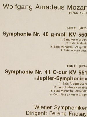 Mozart,Wolfgang Amadeus: Sinfonien Nr.40 & 41"Jupiter", D.Gr. Resonance (2535 114), D, 1974 Typ: LP Best.-Nr.: L2008 Preis: 6,00 Euro