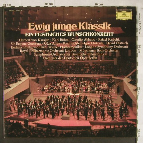 V.A.Ewig Junge Klassik: Bach, Gluck, Mozart, Rossini, Foc, Deutsche Gramophon(29 637-6), D, 1972 - 2LP - L2012 - 5,00 Euro