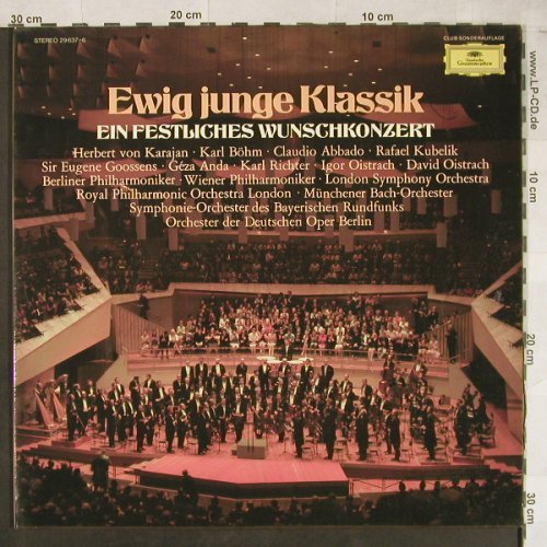 V.A.Ewig Junge Klassik: Bach, Gluck, Mozart, Rossini, Foc, Deutsche Gramophon (29 637-6), D, 1972 Typ: 2LP Best.-Nr.: L2012 Preis: 5,00 Euro