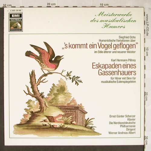Ochs,Siegfried / K.H.Pillney: 's Kommt Ein Vogel Geflogen..., EMI(C 063-28 180), D,  - LP - L2013 - 5,00 Euro