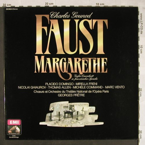 Gounod,Charles: Faust(Margarethe)-Gr.Querschnitt, EMI(26 262-6), D Club Ed., 1979 - LP - L2023 - 5,00 Euro