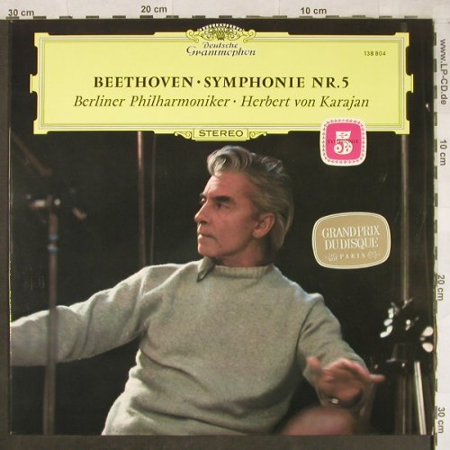 Beethoven,Ludwig van: Sinfonie Nr.5, Deutsche Gramophon(138 804), D, 1962 - LP - L2025 - 7,50 Euro