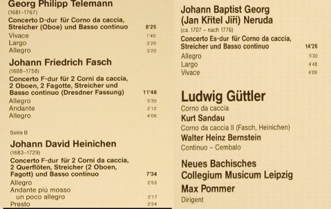 Güttler,Ludwig: Corno da caccia, Capriccio(40 595 1), D, Ri,  - LP - L2067 - 5,00 Euro