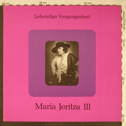 Jeritza,Maria: Lebendige Vergangenheit III, LV(LV 227), A,  - LP - L2102 - 7,50 Euro