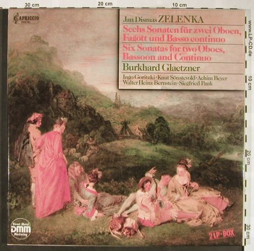 Zelenka,Jan Dismas: Sechs Sonaten f.Oboen,Fagott..., Capriccio,Club Ed.(14 652 2), D, Box, 1986 - 2LP - L2174 - 9,00 Euro