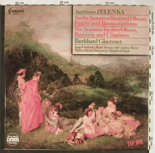 Zelenka,Jan Dismas: Sechs Sonaten f.Oboen,Fagott..., Capriccio,Club Ed. (14 652 2), D, Box, 1986 Typ: 2LP Best.-Nr.: L2174 Preis: 12,50 Euro