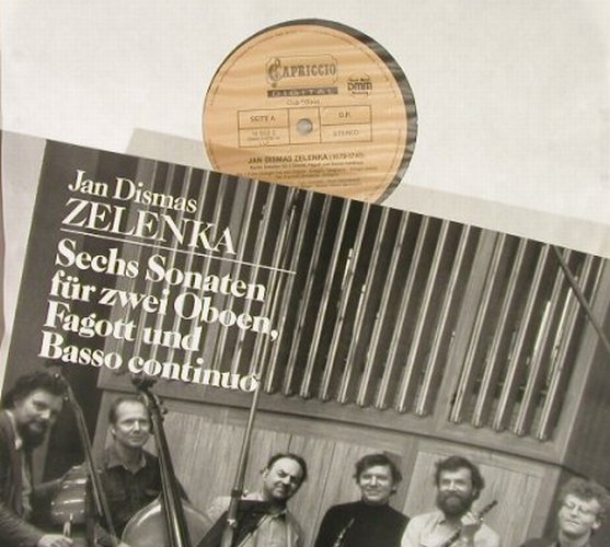 Zelenka,Jan Dismas: Sechs Sonaten f.Oboen,Fagott..., Capriccio,Club Ed. (14 652 2), D, Box, 1986 Typ: 2LP Best.-Nr.: L2174 Preis: 12,50 Euro