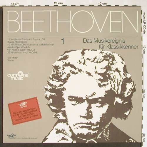 Beethoven,Ludwig van: Variationen es-dur m.Fuge op.36, Contona music 15(LP 7713), D, 1977 - LP - L2184 - 9,00 Euro