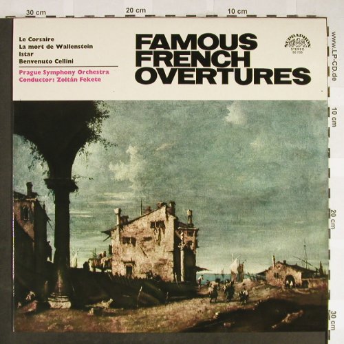 V.A.Famous French Overtures: The Corsair,The Death of Wallenst.., Supraphon(50 735 G), CZ, 1966 - LP - L2190 - 6,00 Euro
