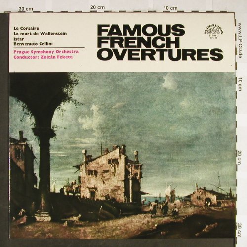 V.A.Famous French Overtures: The Corsair,The Death of Wallenst.., Supraphon (50 735 G), CZ, 1966 Typ: LP Best.-Nr.: L2190 Preis: 6,00 Euro
