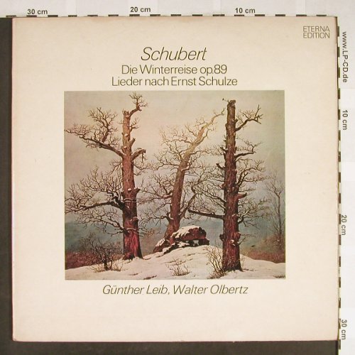 Schubert,Franz: Winterreiseop.89, Foc, vg+/vg+, Eterna (8 26 255/256), DDR, 1972 Typ: 2LP Best.-Nr.: L2192 Preis: 6,00 Euro