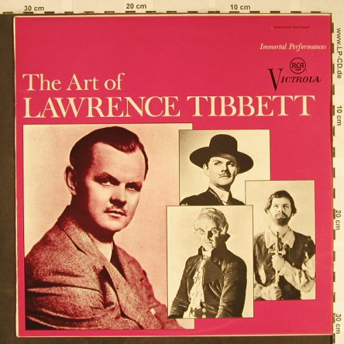 Tibbett,Lawrence: The Art Of, m-/vg+, RCA(VICS-1340), US, 1968 - LP - L2195 - 5,00 Euro