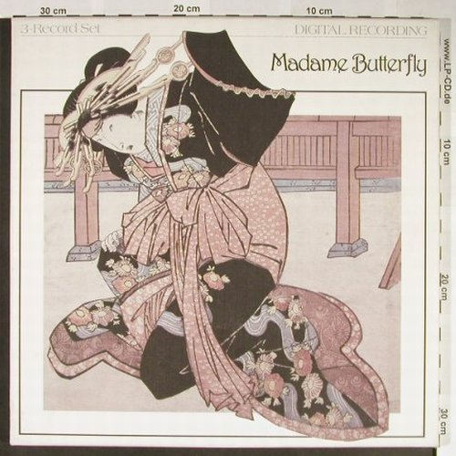 Puccini,Giacomo: Madame Butterfly, Box, Sinfonia(160.003-5), BG/D,  - 3LP - L2242 - 20,00 Euro