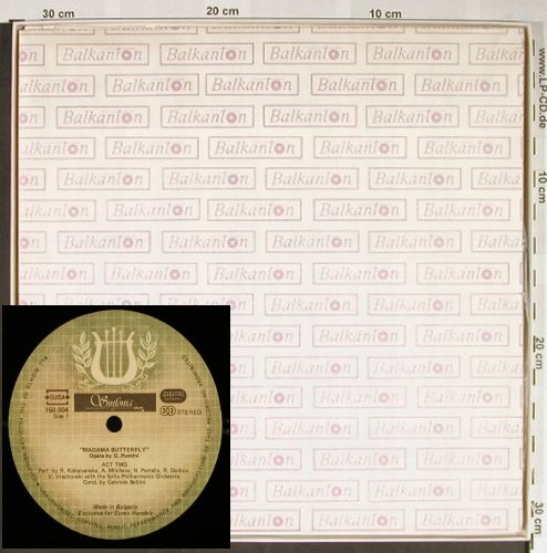 Puccini,Giacomo: Madame Butterfly, Box, Sinfonia (160.003-5), BG/D Typ: 3LP Best.-Nr.: L2242 Preis: 20,00 Euro