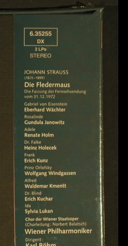 Strauß,Johann: Die Fledermaus, Box, FS-New, Decca(6.35255 DX), D,  - 2LP - L2245 - 15,00 Euro