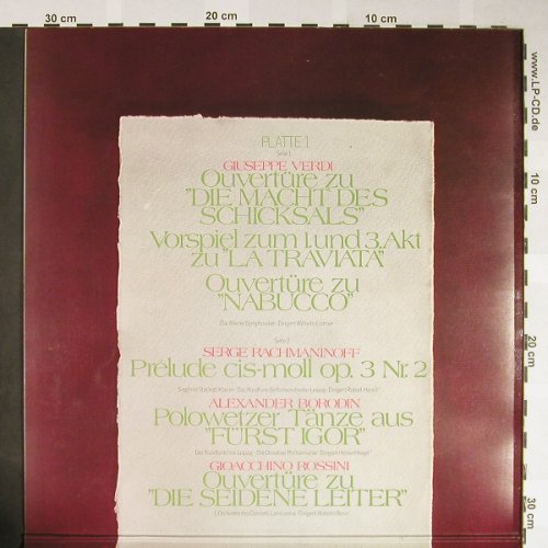 V.A.Vorhang Auf !: 14 Volkstüml.Meisterw.Bhne Ballett, Fontana(6736 005), D, 1968 - 2LP - L2249 - 7,50 Euro