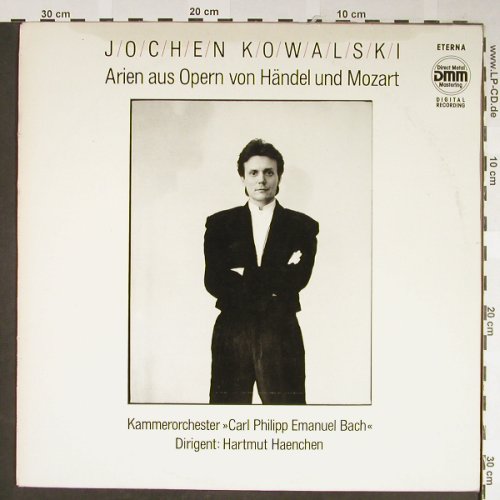Kowalski,Jochen: Arien a.Opern v.Händel u.Mozart, Eterna (7 25 099), DDR, 1988 Typ: LP Best.-Nr.: L2276 Preis: 7,50 Euro