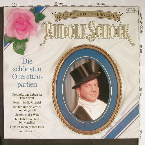 Schock,Rudolf: Geliebt u.Unvergessen.D.schö.Operet, Marcato (14 314 9), D,Club Ed., 1987 Typ: 2LP Best.-Nr.: L2290 Preis: 7,50 Euro