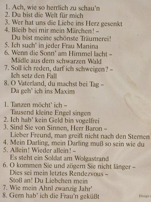 Schock,Rudolf: Geliebt u.Unvergessen.D.schö.Operet, Marcato (14 314 9), D,Club Ed., 1987 Typ: 2LP Best.-Nr.: L2290 Preis: 7,50 Euro