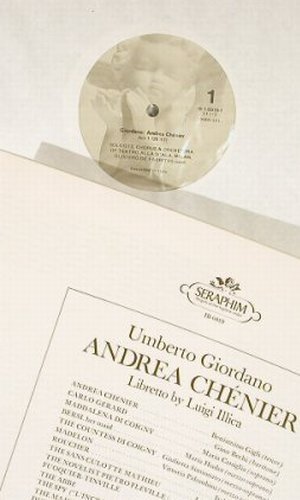 Gigli,Beniamino: Giordano:Andrea Chnier, Box, Seraphim(IB-6019), US,  - 2LP - L2300 - 7,50 Euro