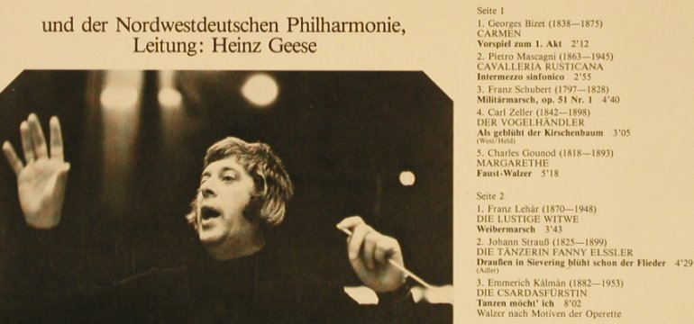 Geszty,Sylvia: Das Goldene Sonntagskonzert, Acanta (BB 23.188), D, 1978 Typ: LP Best.-Nr.: L2321 Preis: 5,00 Euro
