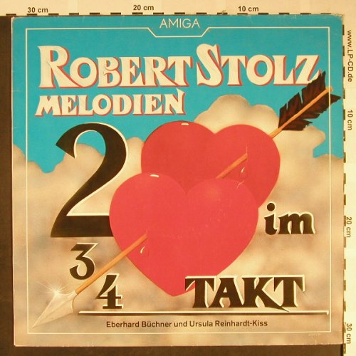 Stolz,Robert: 2 Herzen im Dreivierteltakt, Amiga(8 45 182), DDR, 1990 - LP - L2322 - 6,00 Euro