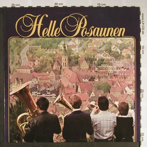 V.A.Helle Posause: Bläser des Gnadauer Posaunenbundes, Liebenzeller Mission (VLM 8003), D Typ: LP Best.-Nr.: L2326 Preis: 6,00 Euro
