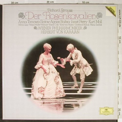 Strauss,Richard: Der Rosenkavalier, Box, D.Gr.(413 163-1), D, 1984 - 4LP - L2354 - 20,00 Euro