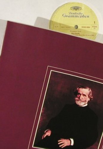 Verdi,Giuseppe: Macbeth, Box, D.Gr. (2740 158), D/NL, 1976 Typ: 3LP Best.-Nr.: L2356 Preis: 15,00 Euro
