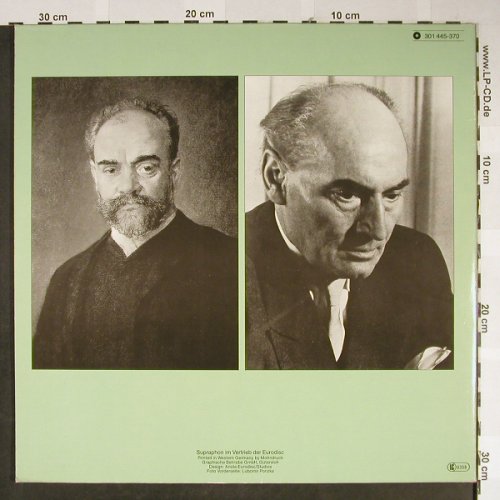Dvorak,Antonin: Die SlawischenTänze op.46 & 72,1-16, Supraphon (301 445-370), D, Foc Typ: 2LP Best.-Nr.: L2361 Preis: 7,50 Euro