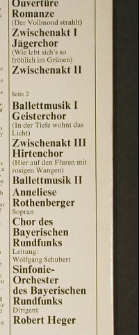 Schubert,Franz: Rosamunde(Gesamtaufnahme), EMI(037-29 010), D, Ri, 1966 - LP - L2364 - 4,00 Euro