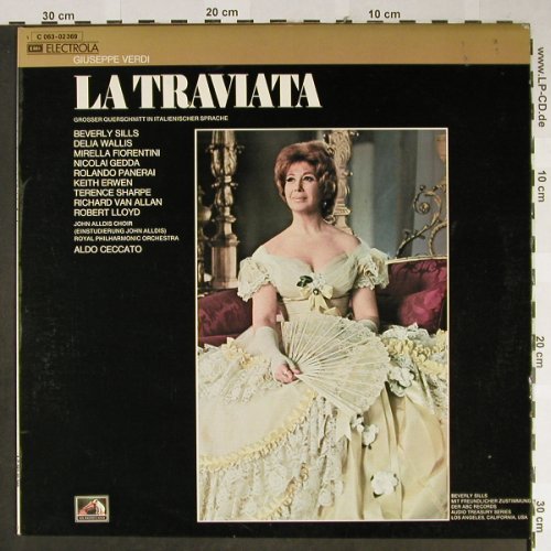 Verdi,Giuseppe: La Traviata-Querschnitt, EMI (C 063-02 369), D, 1972 Typ: LP Best.-Nr.: L2369 Preis: 4,00 Euro