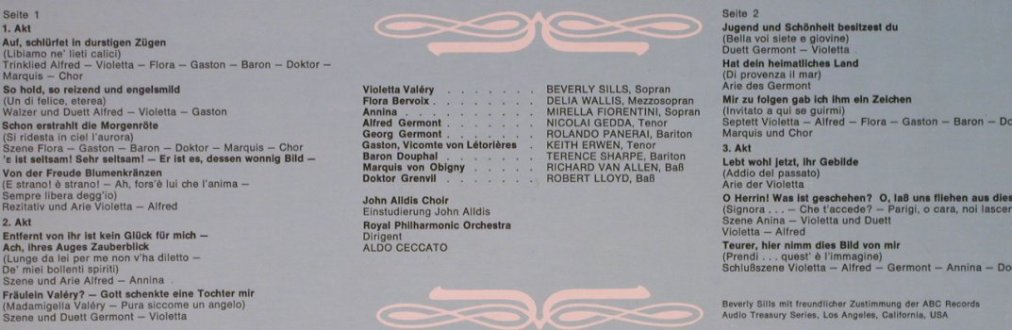 Verdi,Giuseppe: La Traviata-Querschnitt, EMI (C 063-02 369), D, 1972 Typ: LP Best.-Nr.: L2369 Preis: 4,00 Euro