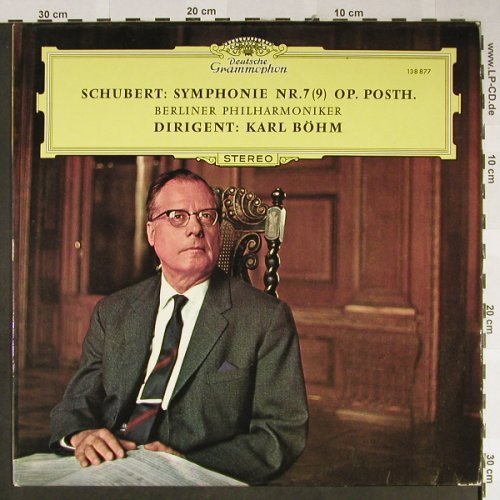 Schubert,Franz: Sinfonie Nr.7(9) Op.Posth., D.Gr.(138 877), D, 1963 - LP - L2370 - 5,00 Euro