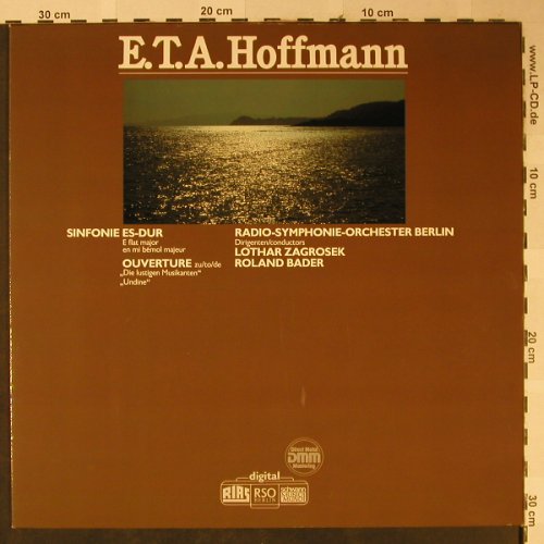 Hoffmann,E.T.A.: Sinfonie es-dur-Ouverture zu/to/de, Schwann (42 097 6), D, Club, 1984 Typ: LP Best.-Nr.: L2417 Preis: 14,00 Euro