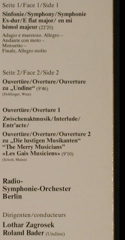 Hoffmann,E.T.A.: Sinfonie es-dur-Ouverture zu/to/de, Schwann(42 097 6), D, Club, 1984 - LP - L2417 - 14,00 Euro