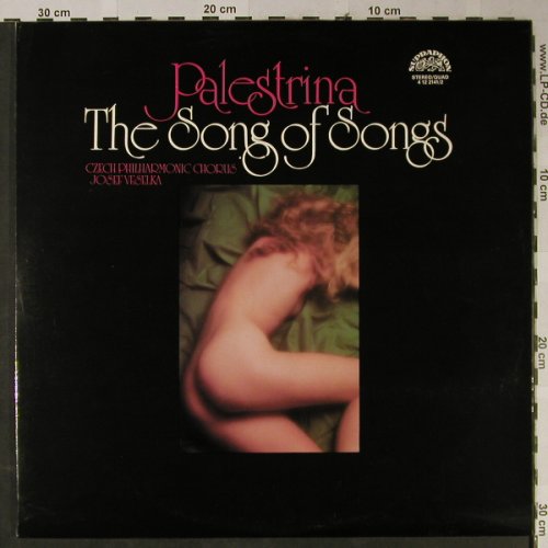 Palestrina,Giovani Pierluigi da: The Song of Songs, Foc, Supraphon (4 12 2141/2), CZ, 1978 Typ: 2LP Best.-Nr.: L2423 Preis: 12,50 Euro