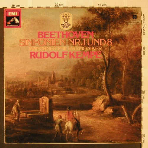 Beethoven,Ludwig van: Sinfonien Nr.1 & 8, EMI(037-02 883), D, Ri, 1974 - LPQ - L2438 - 7,50 Euro