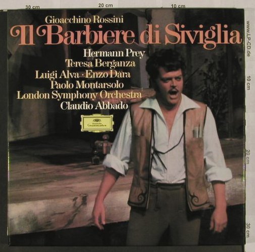 Rossini,Gioacchino: Il Babiere di Seviglia,Box, D.Gr. (2720 053), D Typ: 3LP Best.-Nr.: L2469 Preis: 14,00 Euro