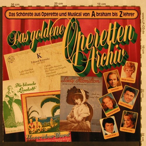V.A.Das goldene Operetten Archiv: 20 - K - Eduard Künnecke, Mercato (29 319 1), D, 1983 Typ: LP Best.-Nr.: L2485 Preis: 5,50 Euro
