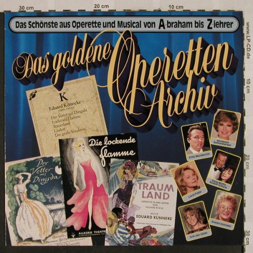 V.A.Das goldene Operetten Archiv: 19 - K - Eduard Künnecke, Mercato (29 318 3), D, 1983 Typ: LP Best.-Nr.: L2486 Preis: 5,50 Euro