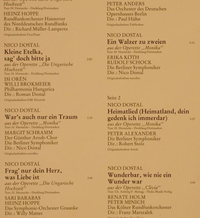 V.A.Das goldene Operetten Archiv:  5 - D - Nico Dostal, Mercato (29 304 3), D, 1983 Typ: LP Best.-Nr.: L2488 Preis: 5,50 Euro
