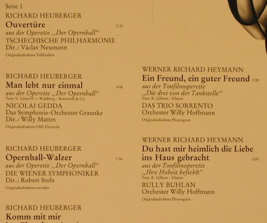 V.A.Das goldene Operetten Archiv: 11 - H-J - Heuberger..Jarno, Mercato (29 310 0), D, 1983 Typ: LP Best.-Nr.: L2489 Preis: 5,50 Euro