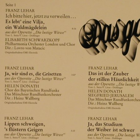 V.A.Das goldene Operetten Archiv: 22  - L - Franz Lehár, Mercato (29 321 7), D, 1984 Typ: LP Best.-Nr.: L2493 Preis: 5,50 Euro