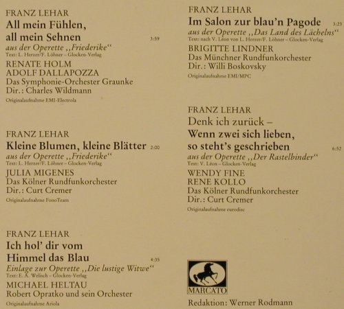 V.A.Das goldene Operetten Archiv: 22  - L - Franz Lehár, Mercato (29 321 7), D, 1984 Typ: LP Best.-Nr.: L2493 Preis: 5,50 Euro