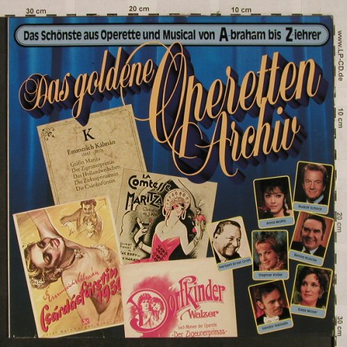 V.A.Das goldene Operetten Archiv: 14  - K - Emmerich Kálmán, Mercato (29 313 4), D, 1983 Typ: LP Best.-Nr.: L2494 Preis: 5,50 Euro