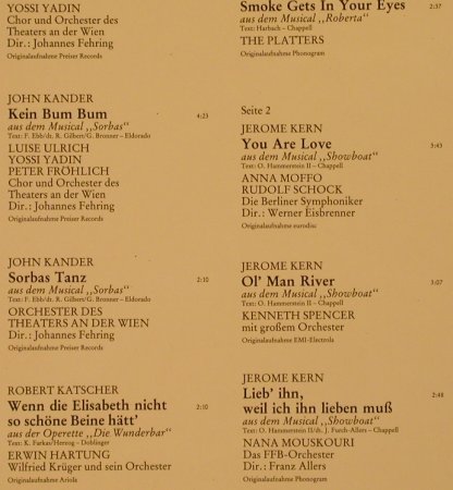 V.A.Das goldene Operetten Archiv: 16  - K - Kander,Katscher...J.Kern, Mercato (29 315 9), D, 1983 Typ: LP Best.-Nr.: L2500 Preis: 5,50 Euro