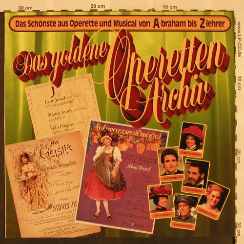 V.A.Das goldene Operetten Archiv: 12  - J -Léon Jessel...Udo Jürgens, Mercato (29 311 8), D, 1983 Typ: LP Best.-Nr.: L2506 Preis: 5,50 Euro