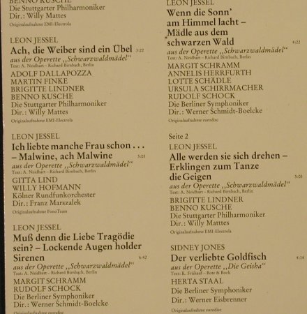 V.A.Das goldene Operetten Archiv: 12  - J -Léon Jessel...Udo Jürgens, Mercato(29 311 8), D, 1983 - LP - L2506 - 5,50 Euro