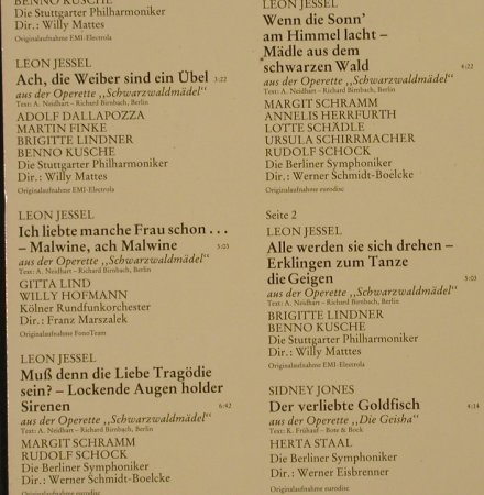 V.A.Das goldene Operetten Archiv: 12  - J -Léon Jessel...Udo Jürgens, Mercato (29 311 8), D, 1983 Typ: LP Best.-Nr.: L2506 Preis: 5,50 Euro